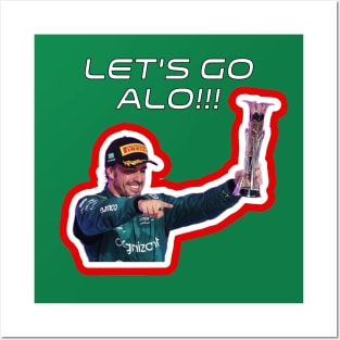 Let's Go Alonso! Posters and Art